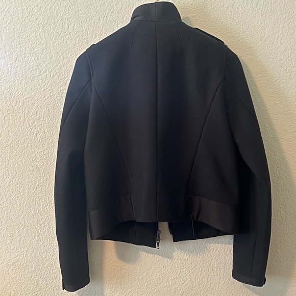 Rag & Bone March Military Virgin Wool Crop Jacket - Picture 3 of 14